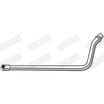 Tuyau d'échappement WALKER OEM 1717CX