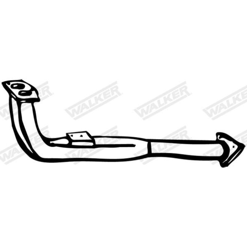 Tuyau d'échappement WALKER 15899 - Visuel 1