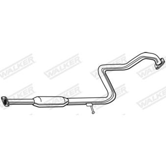 Silencieux central WALKER [22188]