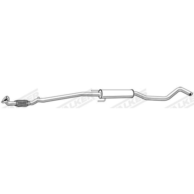 Silencieux central WALKER 22474 - Visuel 1