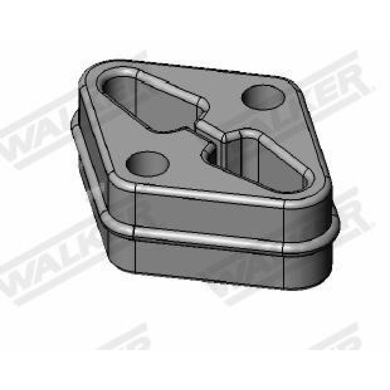 Bandes de caoutchouc, échappement WALKER 80487 - Visuel 2