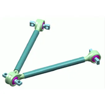 Triangle ou bras de suspension (train arrière) LEMFORDER 37828 01 pour MAN TGS 33,500 - 500cv
