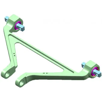 Triangle ou bras de suspension (train avant) LEMFORDER 38224 01 pour MAN F90 ComfortClass S 417 GT-HD - 456cv