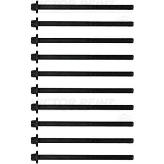 Jeu de boulons de culasse de cylindre VICTOR REINZ 14-10398-01 pour BMW Série 3 320 d - 184cv