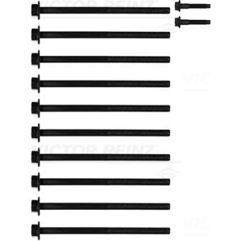 Jeu de boulons de culasse de cylindre VICTOR REINZ 14-11649-01 pour AUDI A3 1.6 CDTi - 110cv