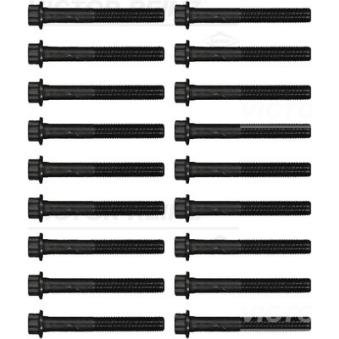 Jeu de boulons de culasse de cylindre VICTOR REINZ 14-17028-01 pour MITSUBISHI L 2.5 DI-D - 167cv