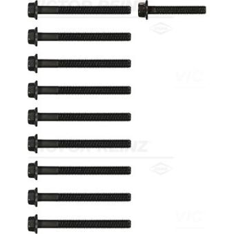 Jeu de boulons de culasse de cylindre VICTOR REINZ 14-32092-02 pour ROVER COUPE 0.9 - 40cv