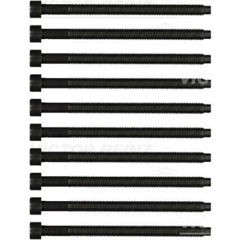 Jeu de boulons de culasse de cylindre VICTOR REINZ 14-32121-01 pour DACIA LOGAN 1.9 TDI - 116cv