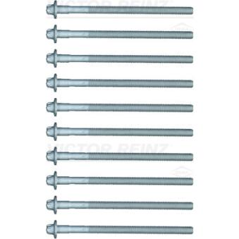 Jeu de boulons de culasse de cylindre VICTOR REINZ 14-32214-01 pour VOLKSWAGEN POLO E 200 CGI - 207.348)