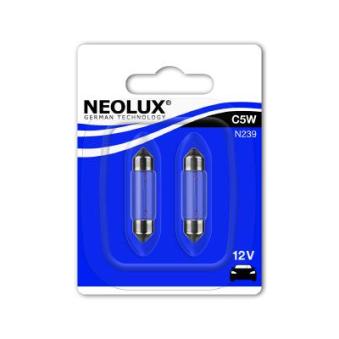 Ampoule, feu éclaireur de plaque NEOLUX N239-02B pour CITROEN AX 1.4 GTI - 100cv