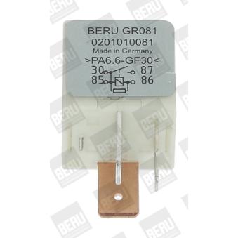 Appareil de commande, temps de préchauffage BERU GR081 pour BMW Série 5 3.2 V6 - 235cv Appareil de commande, temps de préchauffage BERU GR081 pour BMW Série 5 3.2 V6 - 235cv