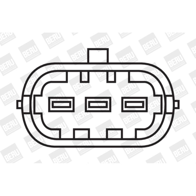 Bobine d'allumage BERU ZS041 - Visuel 1