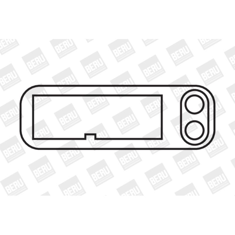 Bobine d'allumage BERU ZS043 - Visuel 1