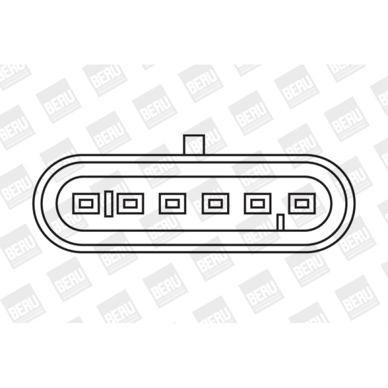 Bobine d'allumage BERU ZS079 - Visuel 1