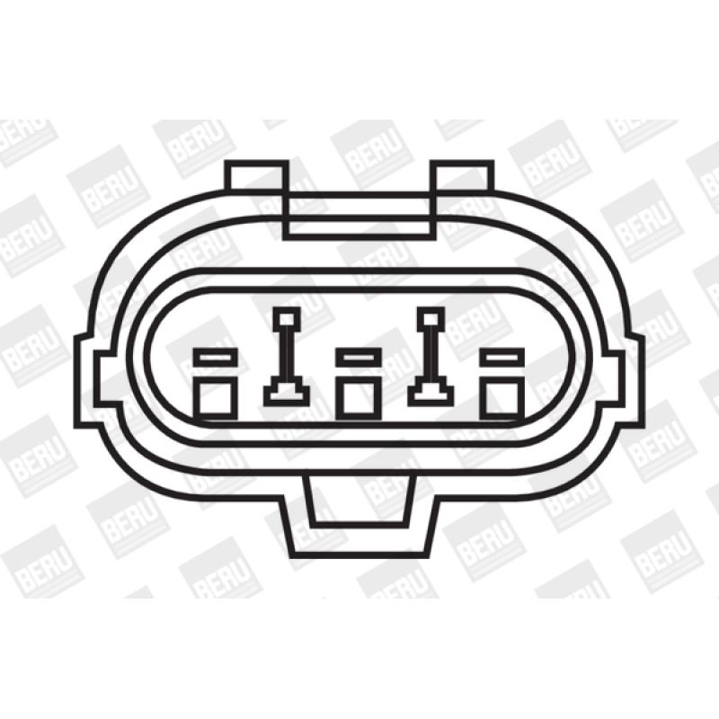 Bobine d'allumage BERU ZS267 - Visuel 1