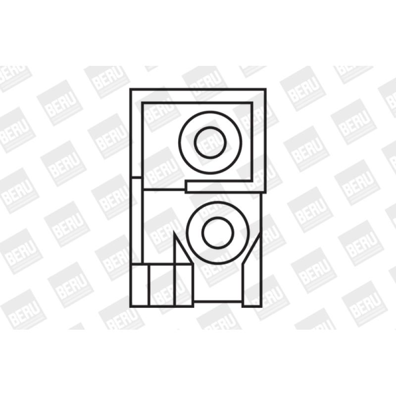Bobine d'allumage BERU ZS275 - Visuel 1