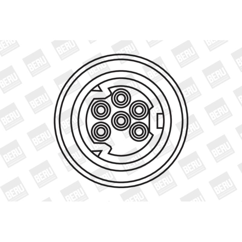 Bobine d'allumage BERU ZS307 - Visuel 1