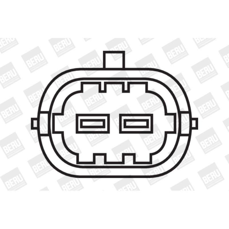 Bobine d'allumage BERU ZS309 - Visuel 2