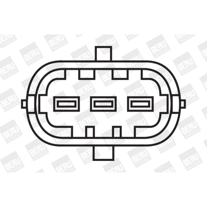Bobine d'allumage BERU ZS311 - Visuel 2