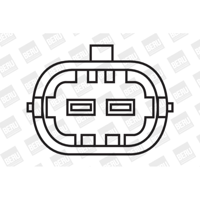 Bobine d'allumage BERU ZS361 - Visuel 1