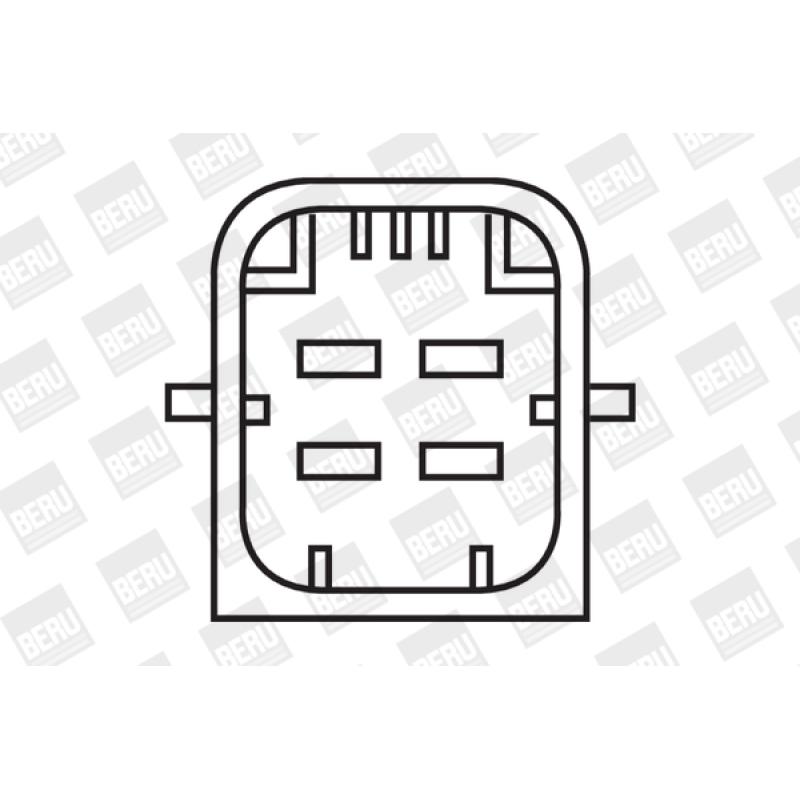 Bobine d'allumage BERU ZS381 - Visuel 1