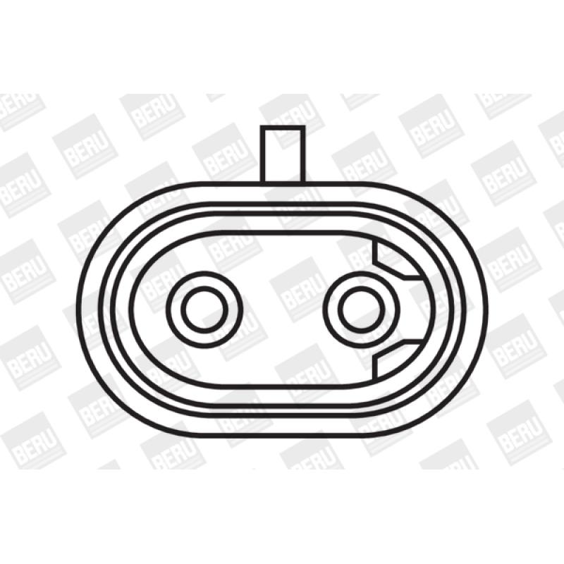Bobine d'allumage BERU ZS394 - Visuel 1