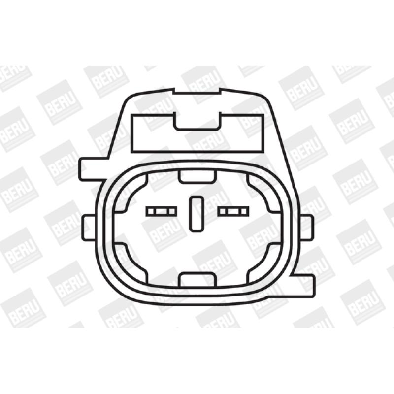 Bobine d'allumage BERU ZS396 - Visuel 2