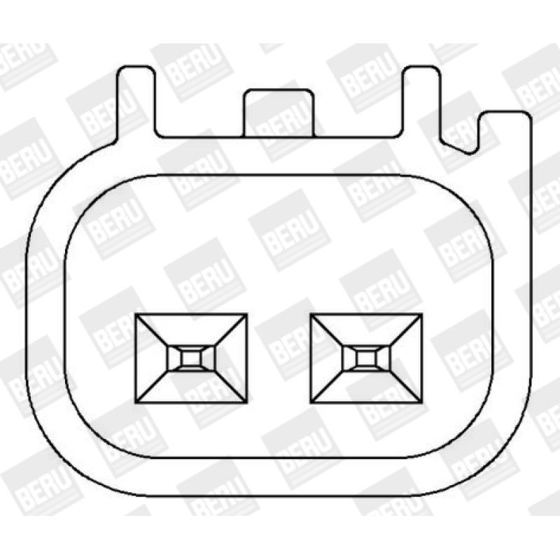 Bobine d'allumage BERU ZS409 - Visuel 2