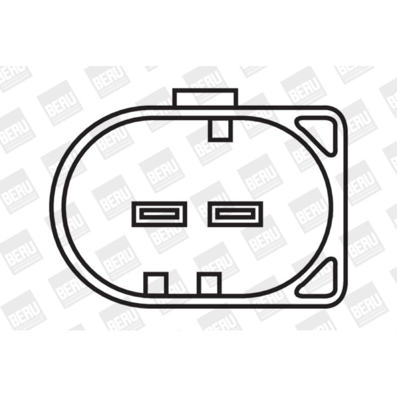 Bobine d'allumage BERU ZS501 - Visuel 1