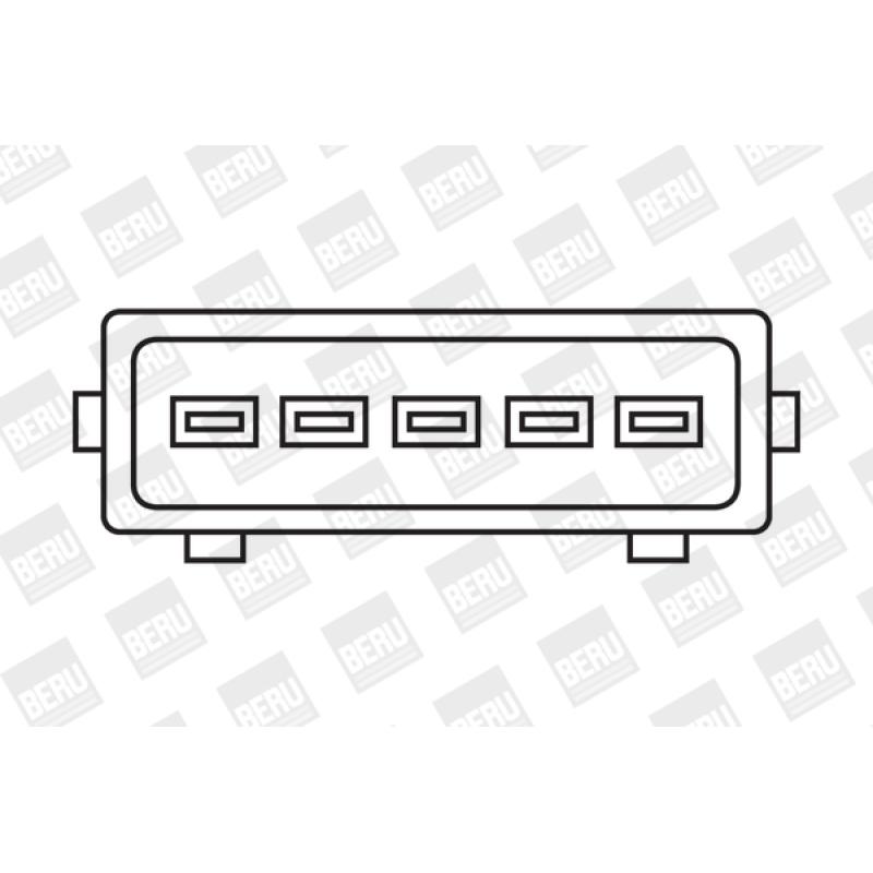 Bobine d'allumage BERU ZSE004 - Visuel 1