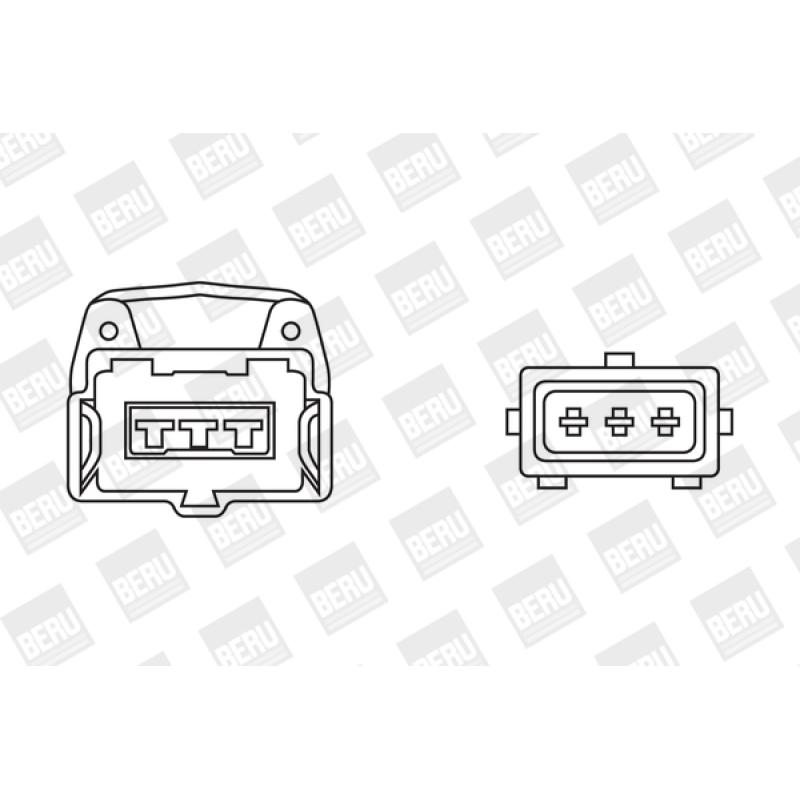 Bobine d'allumage BERU ZSE008 - Visuel 2