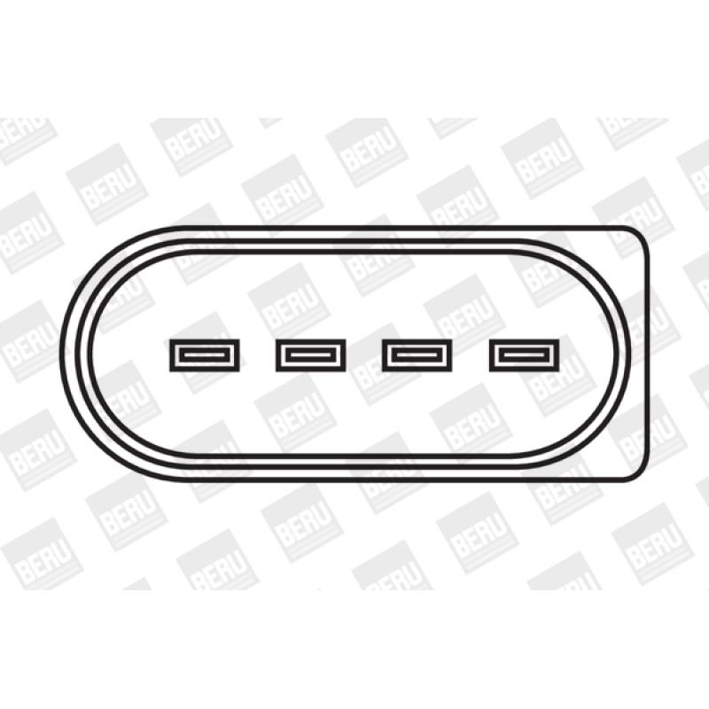 Bobine d'allumage BERU ZSE061 - Visuel 1