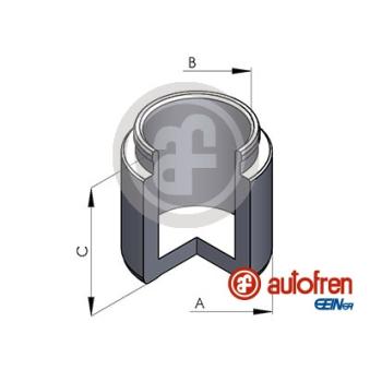 Piston, étrier de frein AUTOFREN SEINSA D025348 pour TOYOTA PREVIA 2.4 - 160cv