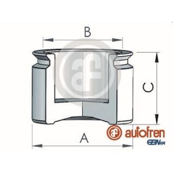 Piston, étrier de frein AUTOFREN SEINSA D025444 pour OPEL OMEGA 2.0 TD - 95cv Piston, étrier de frein AUTOFREN SEINSA D025444 pour OPEL OMEGA 2.0 TD - 95cv