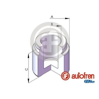Piston, étrier de frein AUTOFREN SEINSA D025486