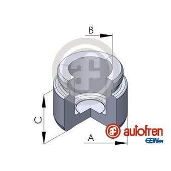 Piston, étrier de frein AUTOFREN SEINSA [D025525]
