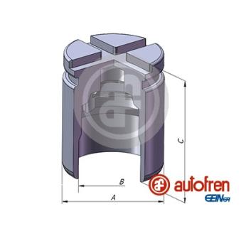 Piston, étrier de frein AUTOFREN SEINSA D025529 pour FIAT 128 2.2 i-DTEC - 150cv