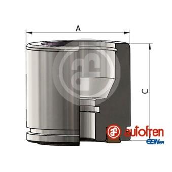 Piston, étrier de frein AUTOFREN SEINSA D025572 pour FIAT CINQUECENTO 1.8 Syncro - 90cv