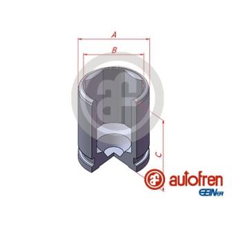 Piston, étrier de frein AUTOFREN SEINSA D025688 pour TOYOTA CELICA 1,2 - 110cv Piston, étrier de frein AUTOFREN SEINSA D025688 pour TOYOTA CELICA 1,2 - 110cv