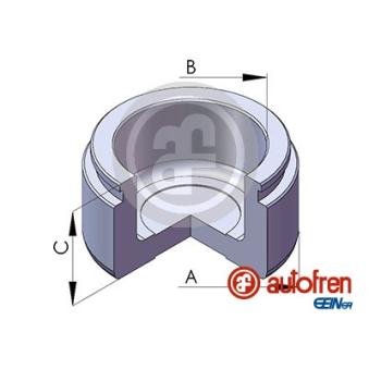 Piston, étrier de frein AUTOFREN SEINSA D025696 pour CITROEN C4 SPACETOURER 470 - 235cv