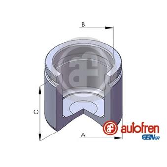 Piston, étrier de frein AUTOFREN SEINSA D02579 pour CHRYSLER VOYAGER 2.5 i - 101cv