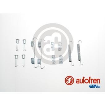 Kit d'accessoires, mâchoires de frein de stationnement AUTOFREN SEINSA D3901A pour BMW Série 1 120 d - 163cv