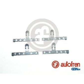 Kit d'accessoires, plaquette de frein à disque AUTOFREN SEINSA D42339A pour SUBARU TREZIA 1.8 - 90cv