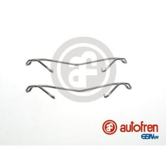 Kit d'accessoires, plaquette de frein à disque AUTOFREN SEINSA D42348A pour FIAT SIENA 1.2 - 73cv