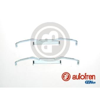 Kit d'accessoires, plaquette de frein à disque AUTOFREN SEINSA D42390A pour MERCEDES-BENZ CLASSE A 1.2 - 110cv
