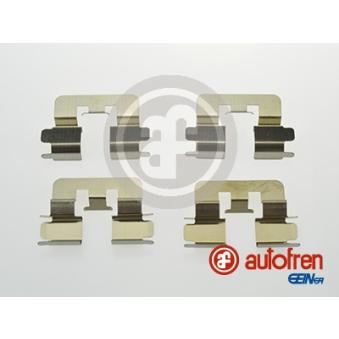 Kit d'accessoires, plaquette de frein à disque AUTOFREN SEINSA D42396A pour HYUNDAI TUCSON 1.4 D - 90cv