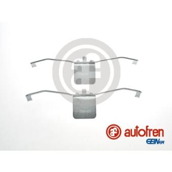 Kit d'accessoires, plaquette de frein à disque AUTOFREN SEINSA D42464A pour VOLVO V40 D2 - 114cv