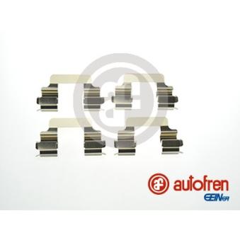 Kit d'accessoires, plaquette de frein à disque AUTOFREN SEINSA D42475A pour NISSAN SUNNY 1.4 - 68cv