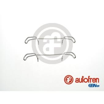 Kit d'accessoires, plaquette de frein à disque AUTOFREN SEINSA D42480A pour LANCIA LYBRA 1.9 JTD - 110cv