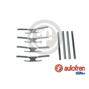 Kit d'accessoires, plaquette de frein à disque AUTOFREN SEINSA D42489A pour CITROEN SPACETOURER 2.0 E - 110cv